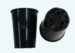 Горшок 2,0л (d-140, h-215) Пластик черный d-140, h-215